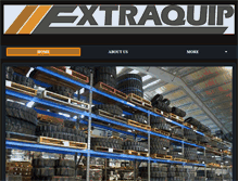 Tablet Screenshot of extraquip.com.au